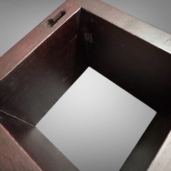 SMALL WOODEN SHADOW BOX - Picture 3 of 8